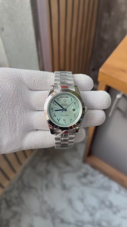 Day-Date 40 40mm Ice Blue Arabic Dial