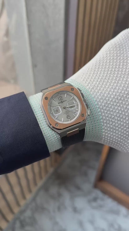 05 Urban Automatic Square Wrist Watch for Men